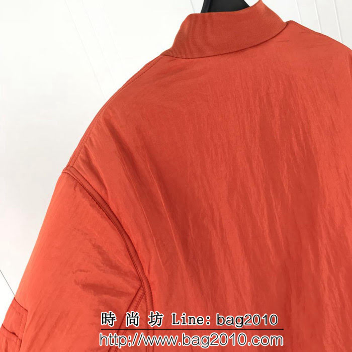 GUCCI古馳 18秋冬新款 專櫃同步 貼標繡花飛行員 夾克棉服外套 ydi1336